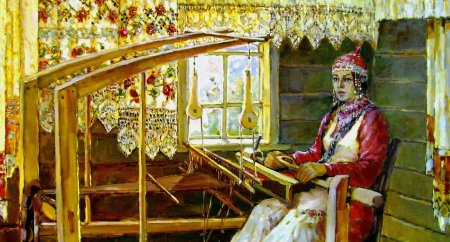 Живопись Ивановская ткачиха