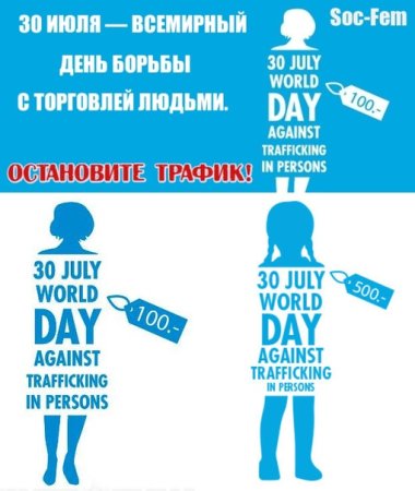 Всемирный день торговли людьми