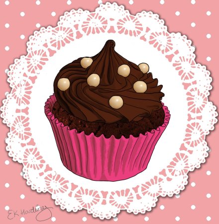 Рисунки кексиков