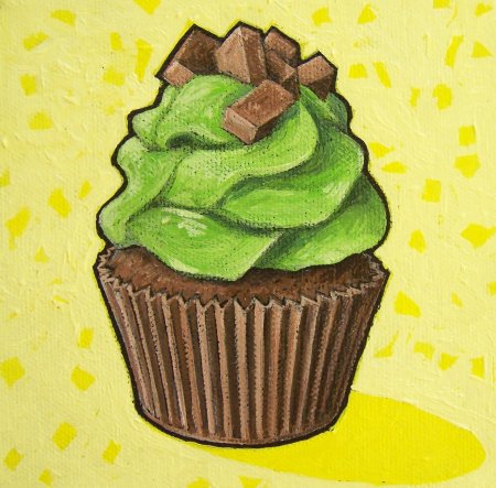 Милый капкейки рисунок