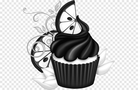 Пирожные черно белые