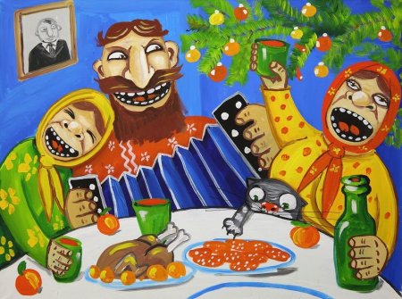 Картины Васи Ложкина