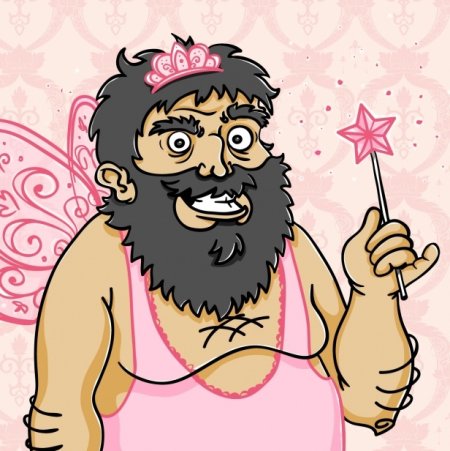 Мультяшки с бородой