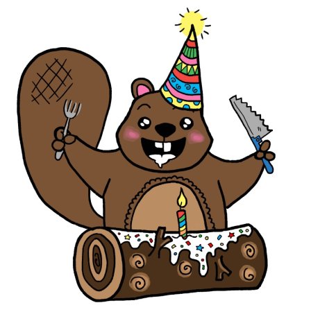 С днем рождения бобер
