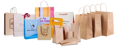 Kraft paper Single use Bag