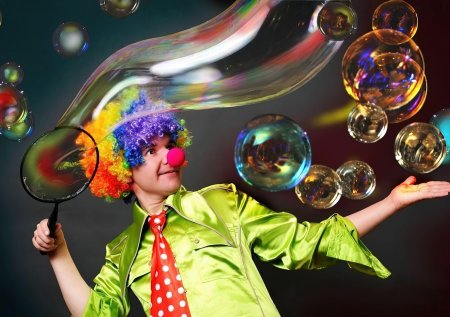 Шоу мильних бульбашок