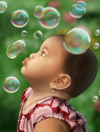 Пускать мыльные пузыри