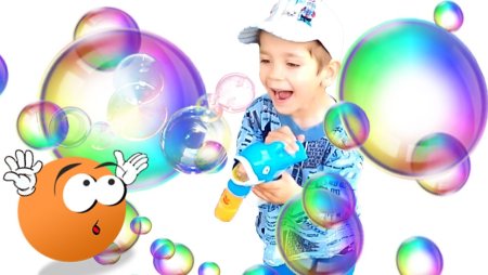 Шоу мыльных пузырей