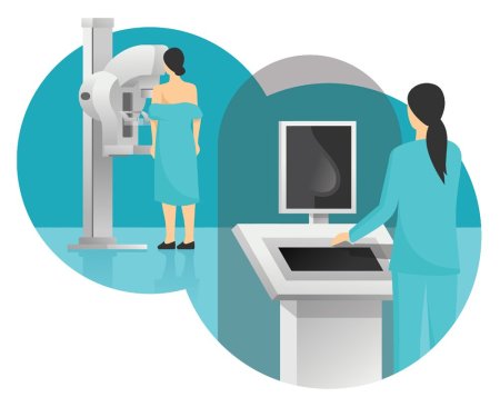 Значок маммографии