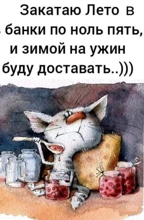 Закатаю лето в банки по ноль