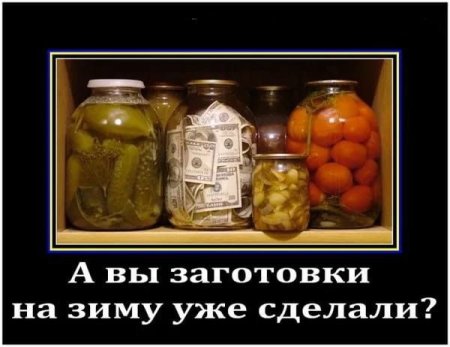 Прикольные заготовки на зиму