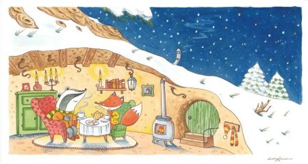 Сказочный домик в норке