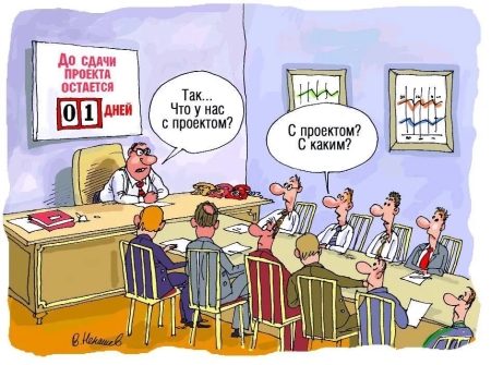 Шутки про проекты