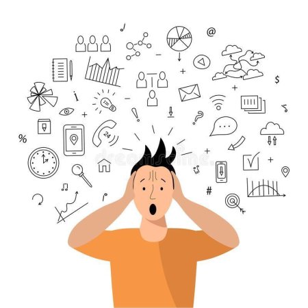 Человек перегружен информацией