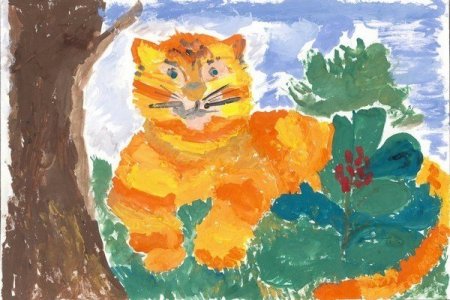 Рисунок на тему Приморье