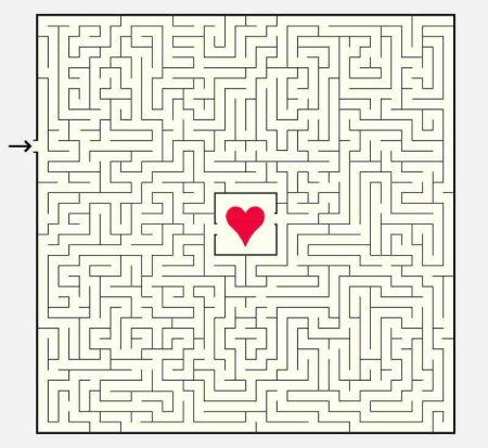 Лабиринт сложный