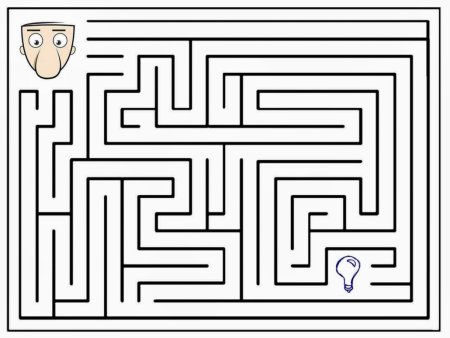 Лабиринты для детей 10 лет