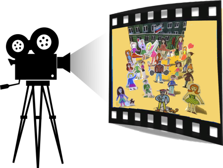 Съемка мультфильма