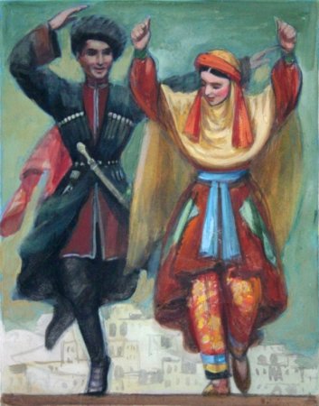 Дагестан национальные костюмы аварцев