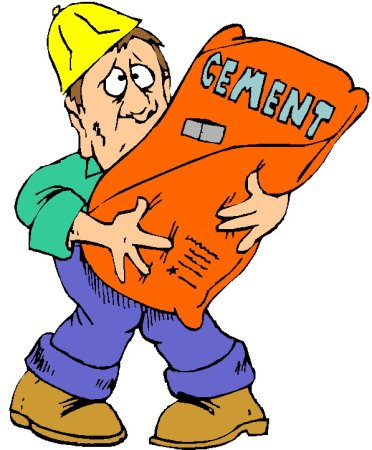 Цемент мультяшный