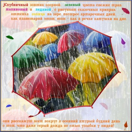 Афоризмы про зонтик