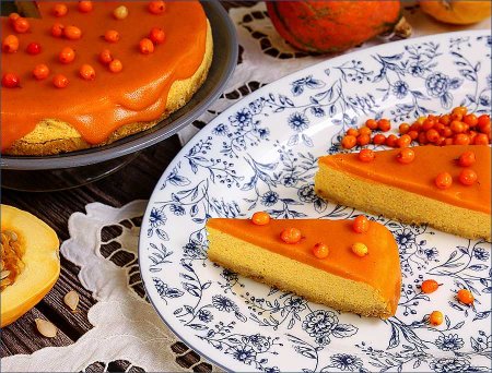 Облепиховый чизкейк Мамука