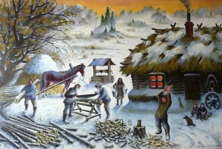 Марков Владимир Николаевич картина тройка