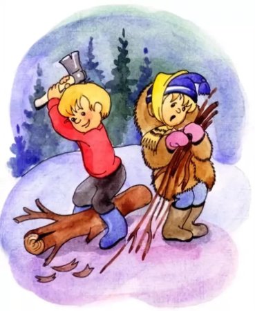 В лес за дровами