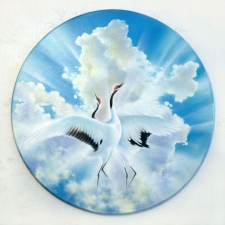 Панно Журавли