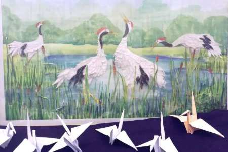 Белые Журавли картина