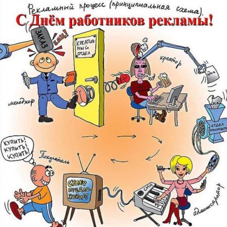 День работника рекламы поздравление