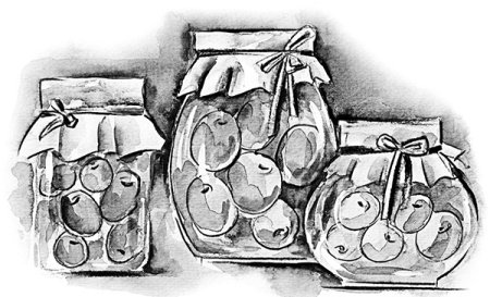 Карикатура на дефицит крышек для консервирования