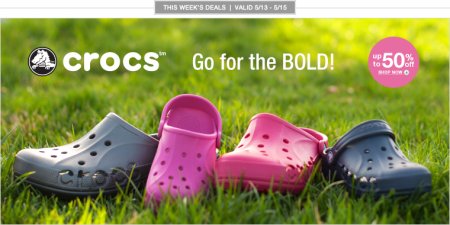 Кроксы баннер обувь