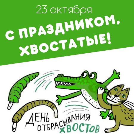 День отбрасывания хвоста 23 октября