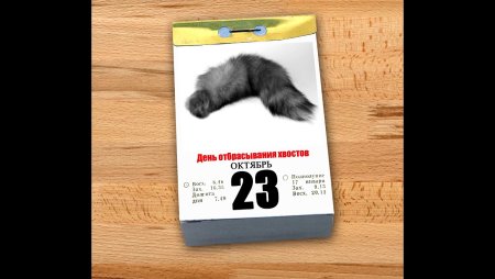 День отбрасывания хвостов 23 октября