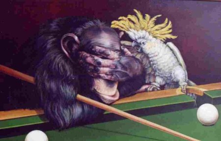 Бильярд иллюстрация