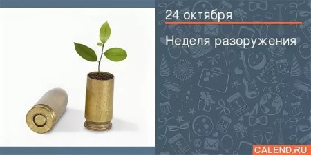Неделя разоружения 24 октября