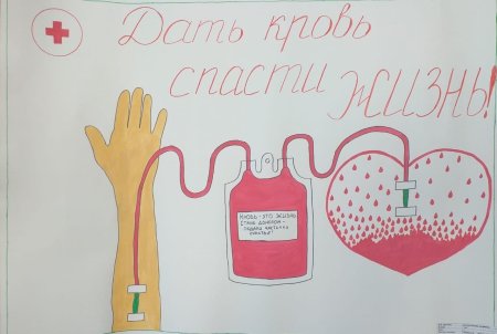 День донора плакат