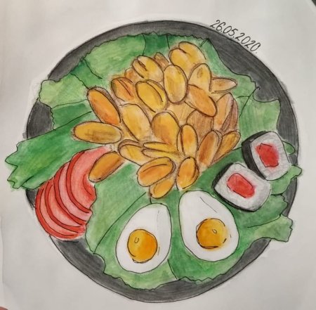 Мое любимое блюдо рисунок