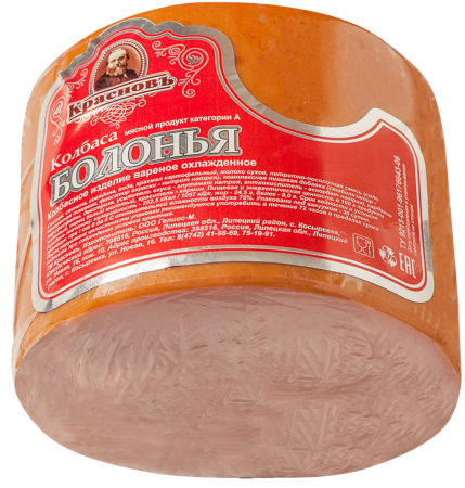 Вареная колбаса Болонья