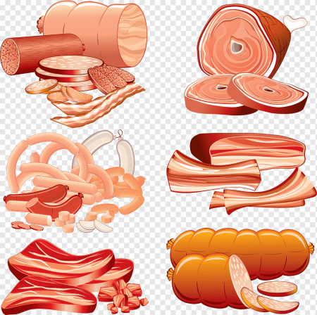 Мясные изделия для детей нарисованные