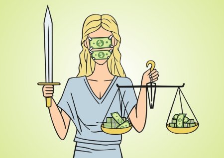 Фемида с закрытыми глазами