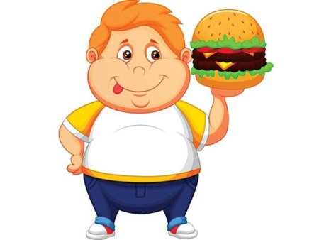 Толстый мультяшный