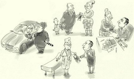 Круговая порука карикатура