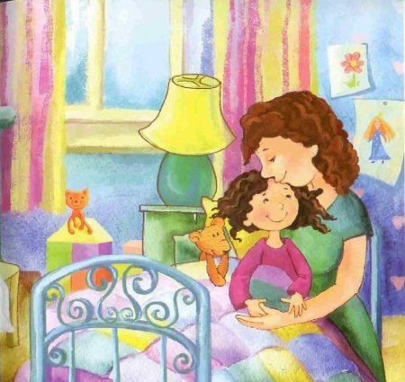 Мама и ребенок иллюстрация