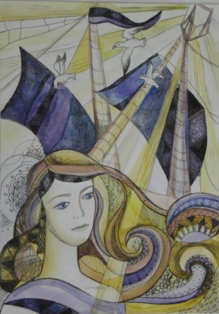 Картина на тема странствия пера