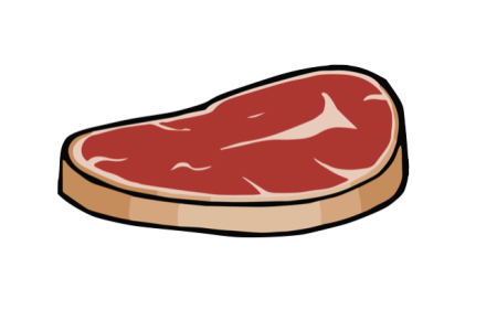 Стейк рисунок для детей