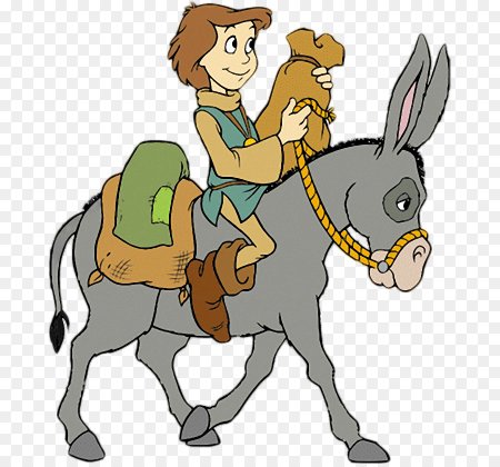 Верхом на муле