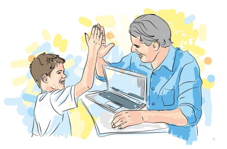 Наставничество рисунок