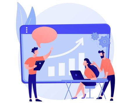 Баланс наставник картинка вектор